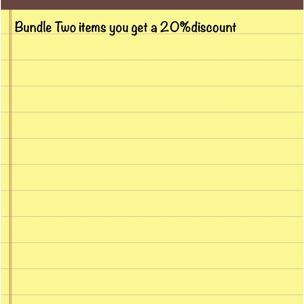 Bundle Two items 20%